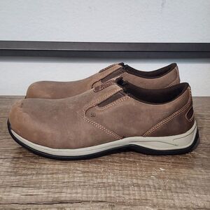 Red Wing ComfortPro Women's Slip-On Safety Shoes Size 9.5 Brown